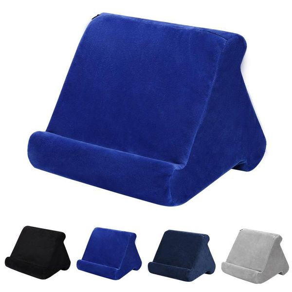 

cell phone mounts & holders multifunction multi-angle soft foldable pillow stand tablet read holder foam lap rest cushion for ipad reader