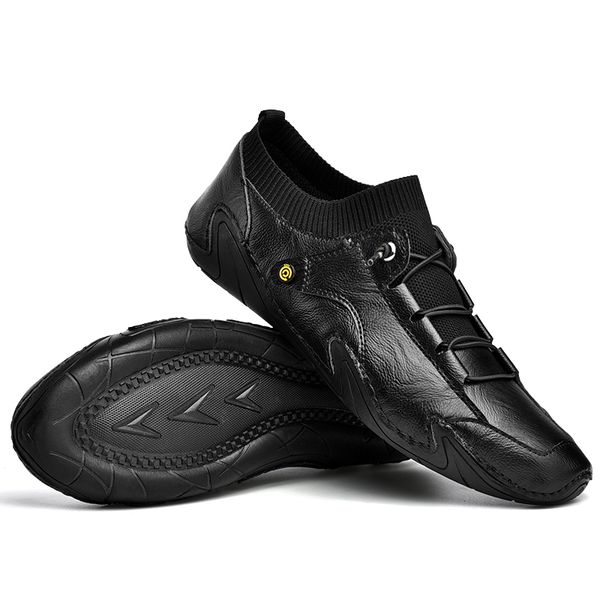 

men shoes casual leather handmade men sneakers breathable driving shoes designer mens loafers fashion moccasins zapatos hombre