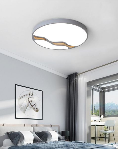 

ceiling lights nordic bedroom lamp 2021 book room simple modern creative children's ultra-thin led