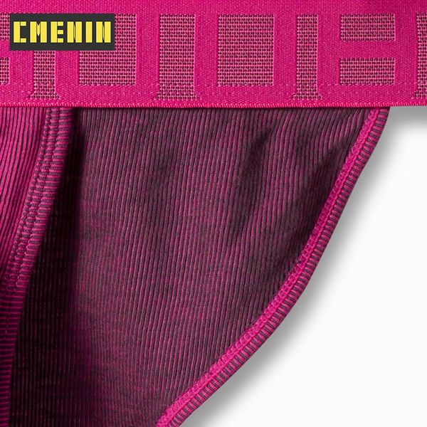 

underpants cmenin bs cotton gay men's briefs men breathable majtki meskie man underwear jockstrap pour homme bs3125, Black;white