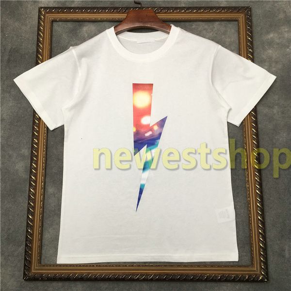 

xury digner for men tshirts color geometry printing t shirts fashion t-shirt womens cool t-shirts un, White;black