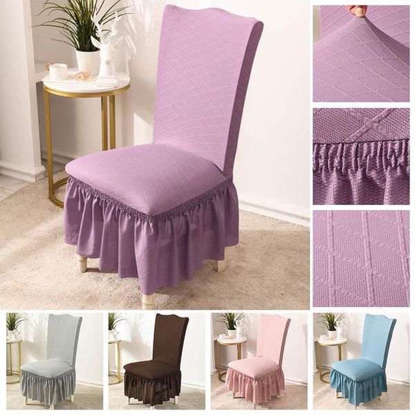 

stretch spandex chair cover dining restaurant wedding europe removable anti-dirty kitchen seat case housse de chaise covers