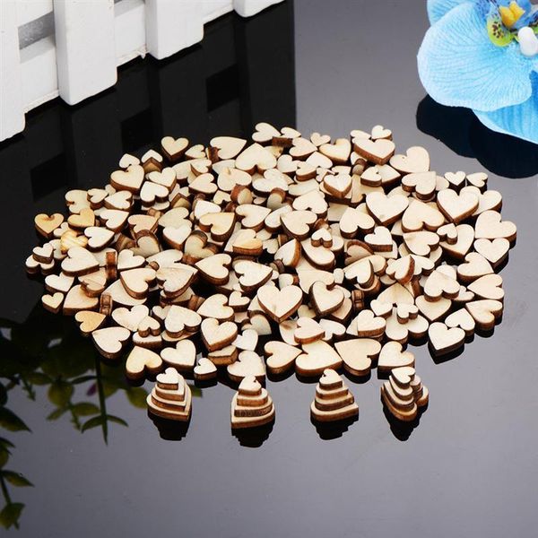 

unfinished empty heart pieces of wood discs tree love products from natural materials supplies wedding decorations party decoration