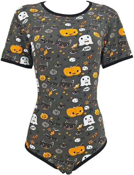 

pacifiers# ten@night size onesie abdl diaper romper for baby snap crotch halloween printed pajamas cotton