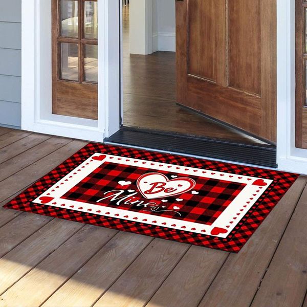 

valentine's day welcome doormats home carpets decor carpet living room kitchen decoration mat rug