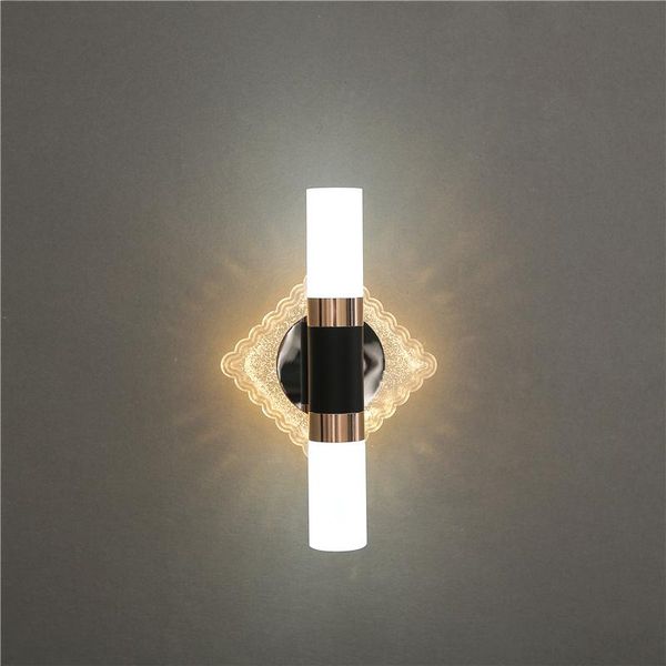 

wall lamp modern led crystal light bedroom bedside living room background decor kitchen glass lighting restaurant