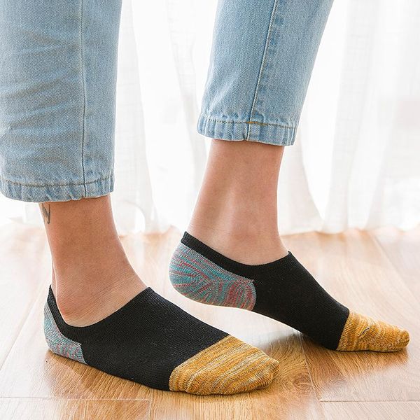 

men's socks 10/50 pair men no show white black short thin summer invisible for low cut cotton wholesale