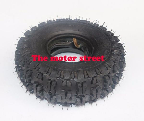 

motorcycle wheels & tires 3.00-4 4.10/3.50-4 atv quad go kart 47cc 49cc chunky 4.10-4 tire inner tube fit all models 3.50-4 4"