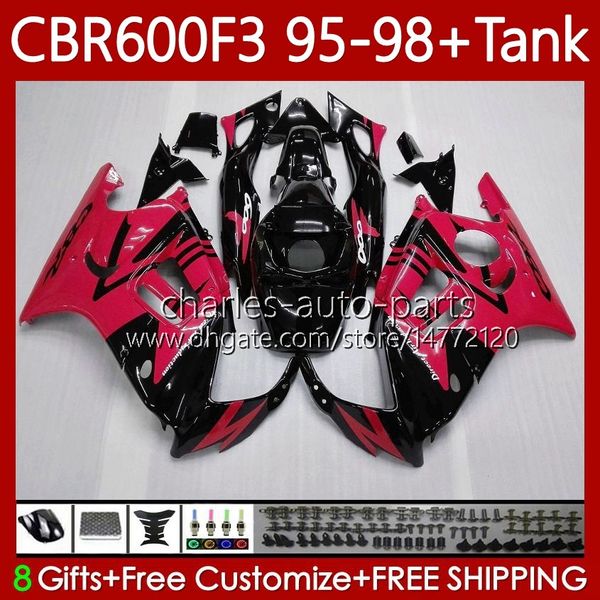 Honda CBR 600 CBR600 F3 FS CB 600FS 600F3 1995-1998 64no.297 Kırmızı Siyah Bodys CBR600FS 600-F3 1995 1996 1997 1998 CBR600F3 600CC 95 96 97 98 Karoseri