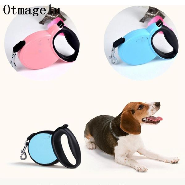 

dog collars & leashes cute 3m pet safe lead automatic retractable leash puppy traction rope chain harness supplies