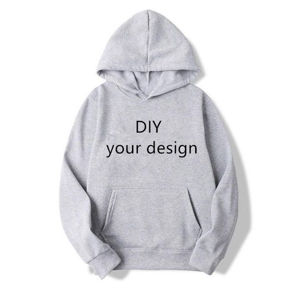 

men's hoodies & sweatshirts diy custom men women hooded sweatshirt print customized hoody girls wholesale drop ng, Black