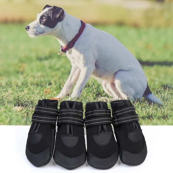 

dog apparel waterproof winter pet luminous shoes anti-slip rain snow boots thick warm for small dogs puppy socks booties