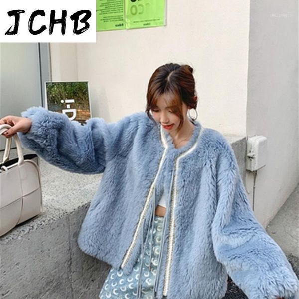 

women's winter jacket real fur coat woman 100% wool jackets women coats female clothing sweet mujeres abrigos tn1486 & blends, Black