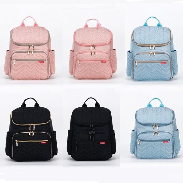 

maternity nappy baby diaper bag multi-function mummy bags travel backpack with changing pad 23ge school