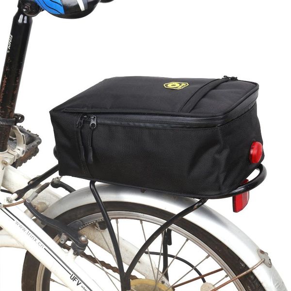 

driving trunk cushion lithium battery folding electric bicycle rear seat tail bag polyester car & truck racks
