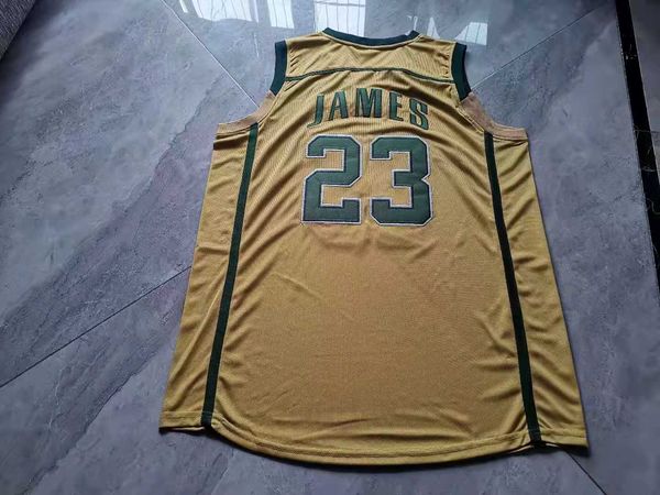 

rare basketball jersey men youth women vintage lebron the original high school legends irish college size s-5xl custom any name or number, Black