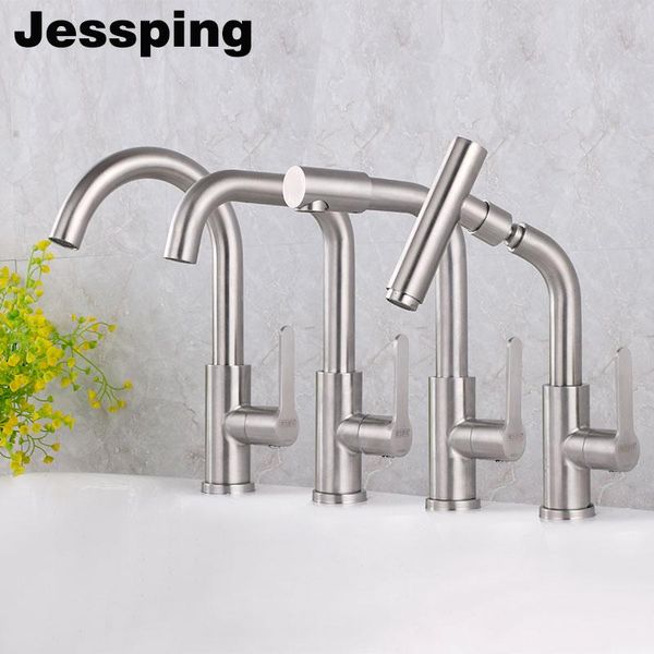 

bathroom sink faucets modern basin faucet deck mounted brushed surface
