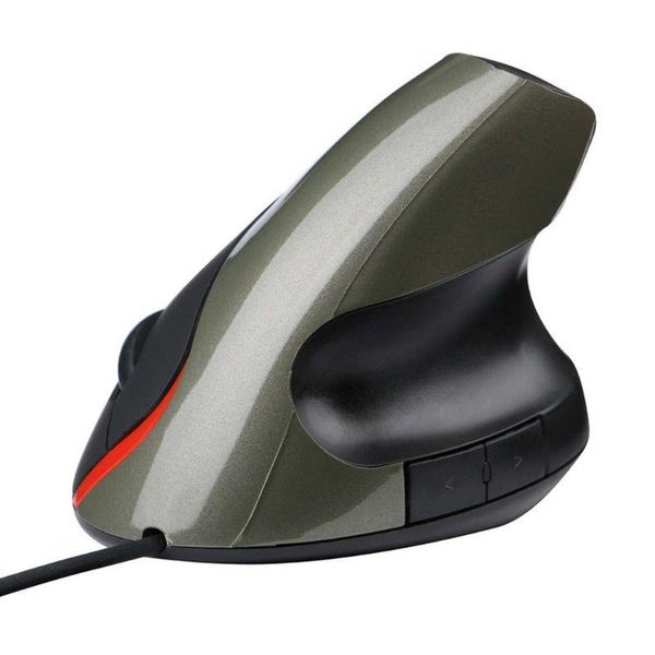 

wired vertical mouse ergonomic computer gaming mice 1200 dpi wrist rest protection