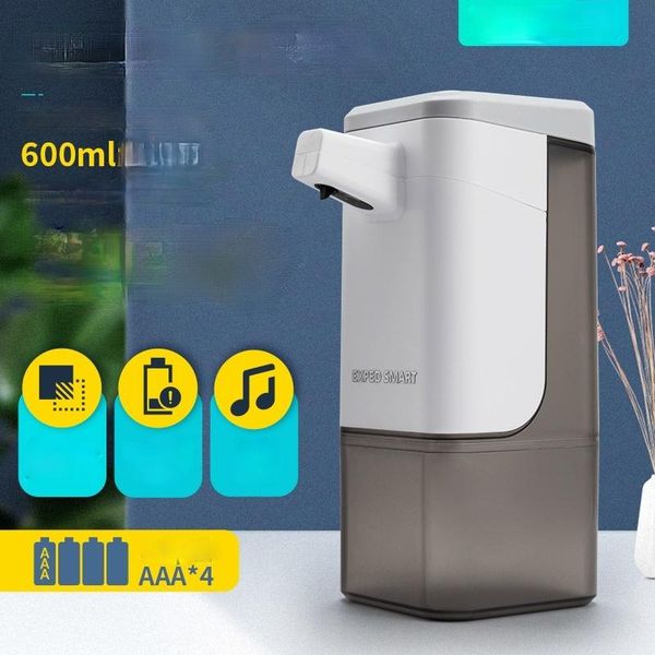 

liquid soap dispenser 600ml touchless automatic usb smart foam machine infrared sensor hand sanitizer