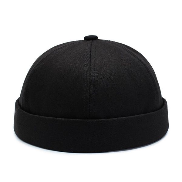 

beanie men women portable adjustable skullcap hip hop hat skull cap for shopping walking cycling and traveling outdoor hats, Black;white