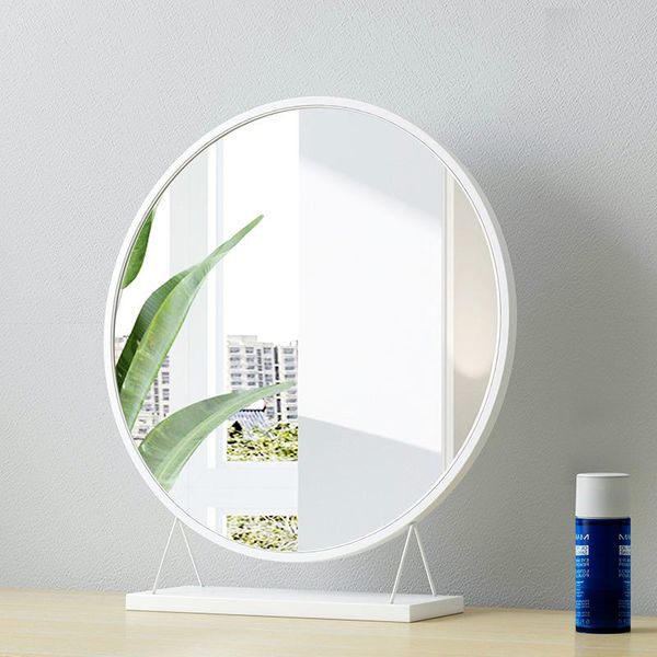 

mirrors deskmakeup mirror cosmetic nordic style large vanity tablestand bathroom espejos decorativos wj606