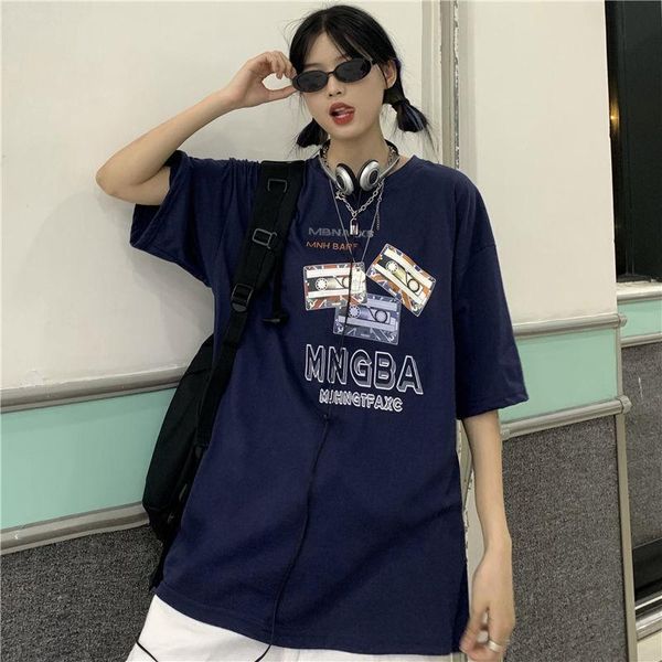 

women's t-shirt summer fashion brand short sleeve 2021 design for women, White