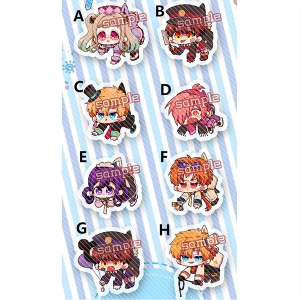 

keychains anime keychain toilet-bound jibaku shounen hanako kun yashiro nene acrylic keyring strap figure 6cm, Silver