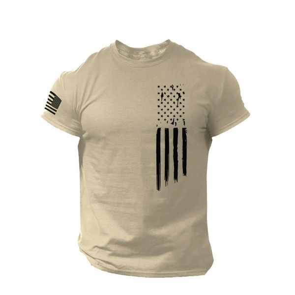 

men's t-shirts men printed t-shirt american flag distressed o neck short sleeves ropa hombre slim tshirts camisetas, White;black