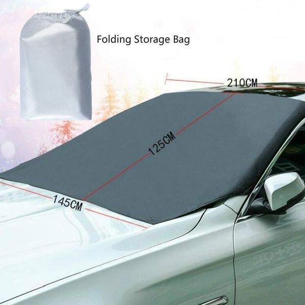 

car sunshade automobile magnetic cover, windshield snow raincoat protective