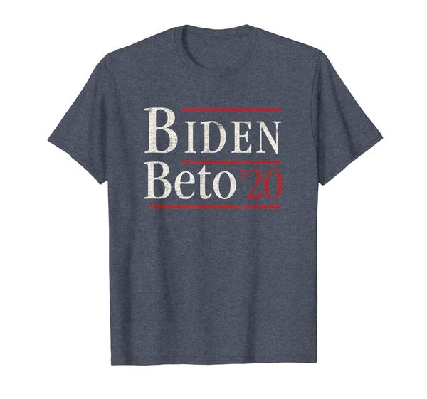 

biden beto election 2020 democrat vintage t-shirt, White;black