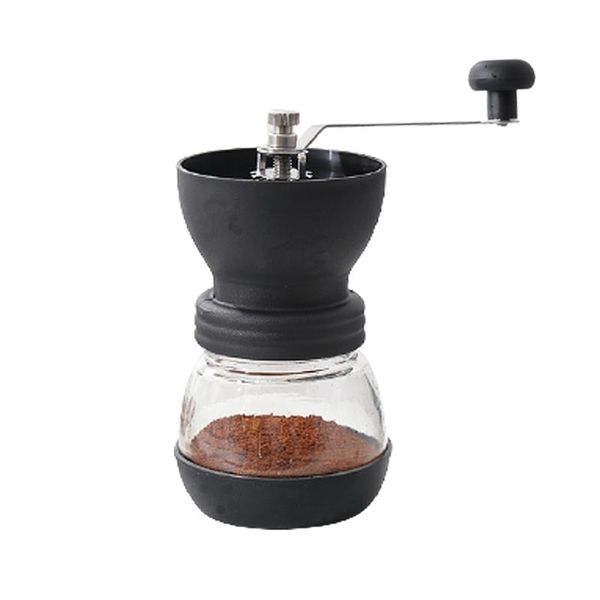 

manual coffee grinders hpdear household stainless steel adjustable grinder filter, black