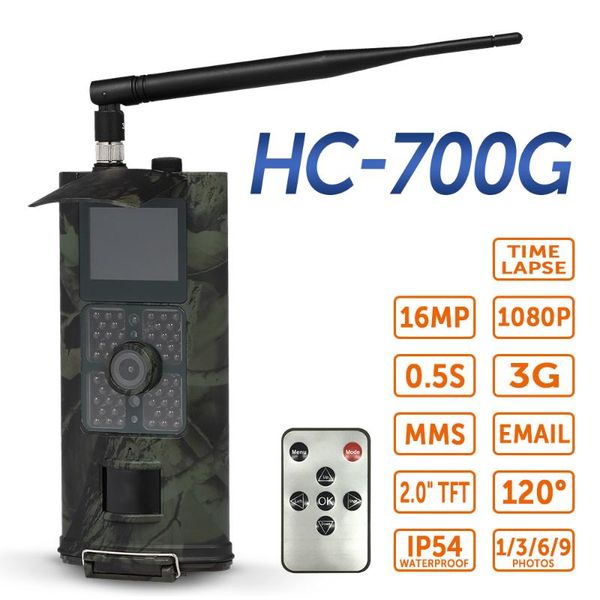 

2g/3g 16mp 1080p hunting camera hc-700g/hc-700m sms gsm trail infrared night vision outdoor wildlife scouting cameras
