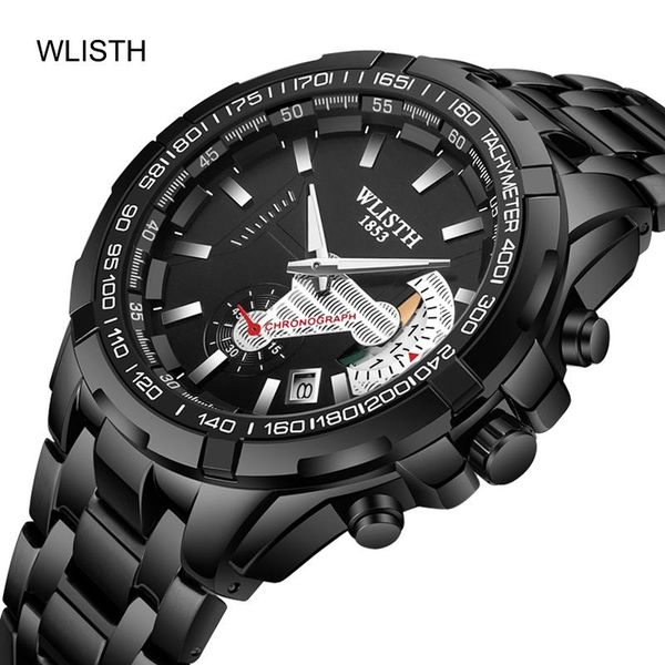 

wristwatches wlisth quartz table men's watch fashion business with waterproof sports foreign trade mechanical wrist, Slivery;brown