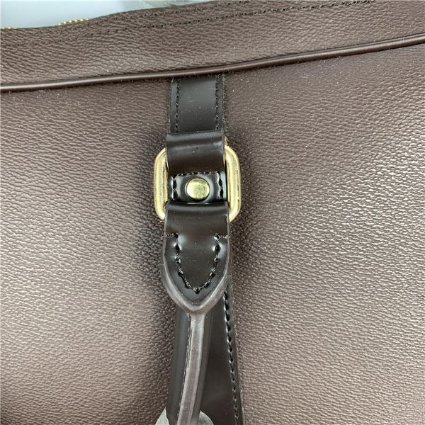 

classic business bags mens designer hand knitted briefcases real leather business lapbags mens document bag