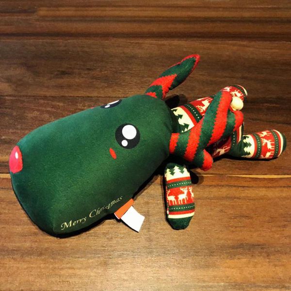 

car air freshener chrismas fawn doll deer deodorant bamboo charcoal bag purify auto lessen radiation decoration toys