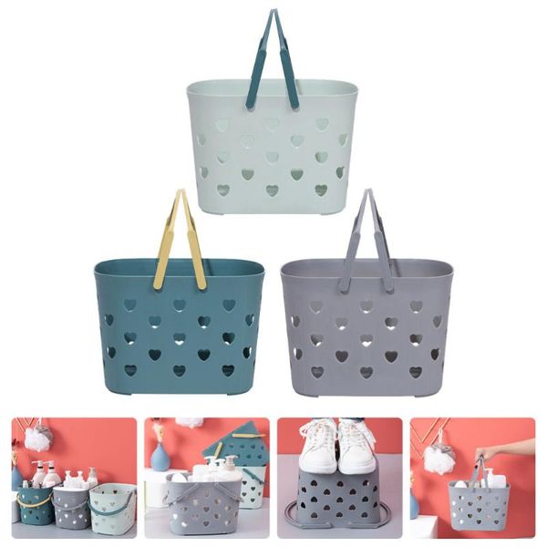 

storage baskets 3pcs bathroom hand dormitory