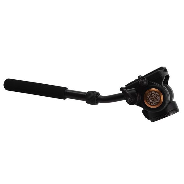 

tripods camera tripod head 18kg load fluid aluminum swivel panhead video dslr digital professional handle pan