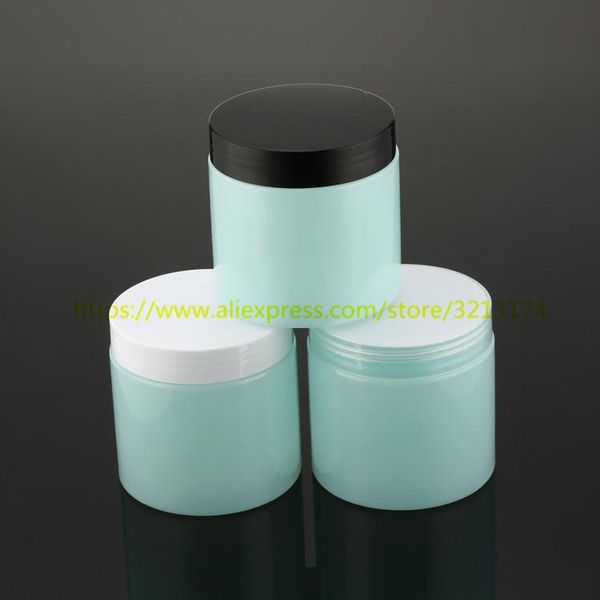 

storage bottles & jars 200ml nattier blue cream jar cosmetic packaging 200g pet plastic container. for hair membrane or food