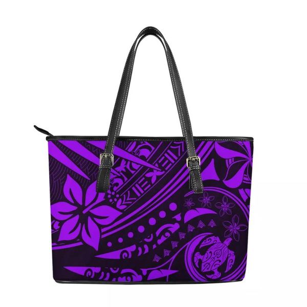

cosmetic bags & cases hycool brand design luxury ladies pu shoulder bag single large capacity messenger hawaii female polynesian handbag