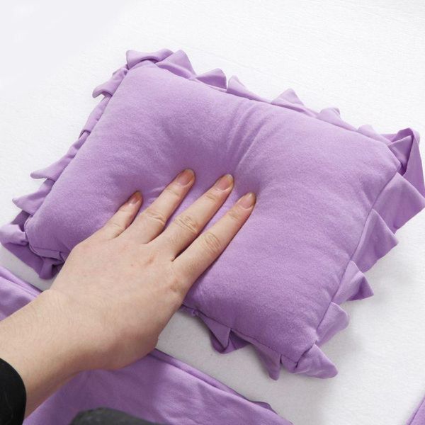 

blankets & swaddling 3pcs/set born pography prop infant sleepy cap+wrap+pillow set po accessories 40jc