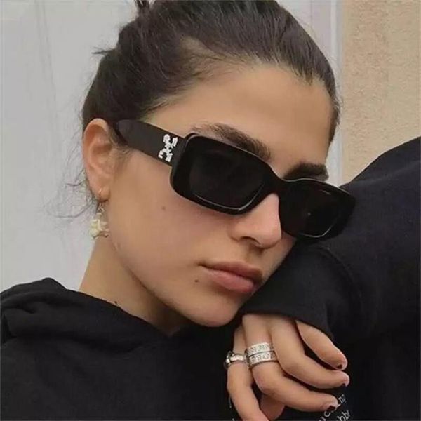 

small rectangle women sun glasses brand men shades retro square black sunglasses white decoration eyewear, White;black