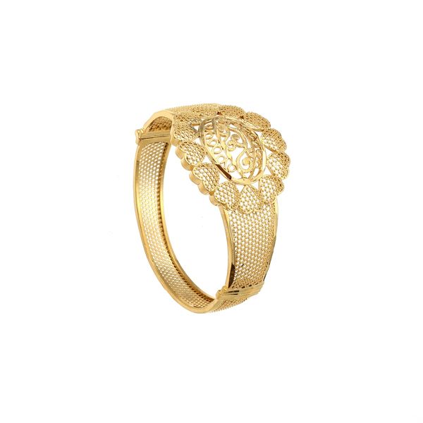 Индийское золото сердце браслеты очарование браслет для женщин африканские роскоши регулируемые дубай ювелирные изделия