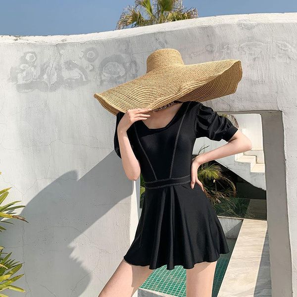 

one-piece suits swim suit for women one piece swimwear 2021 beach bathroom outlet swimsuit female cover east gate push up plaid cotton sierr