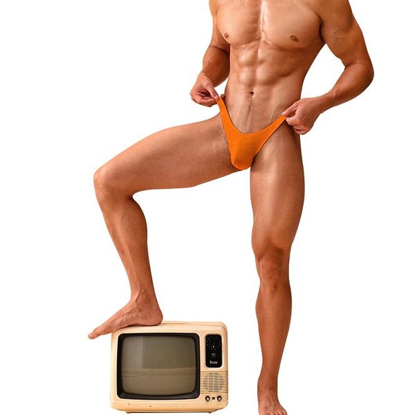 

underpants adannu briefs classic popmacaron male underpanties breathable comfortable flexible in nature skin care belt boy underwear, Black;white