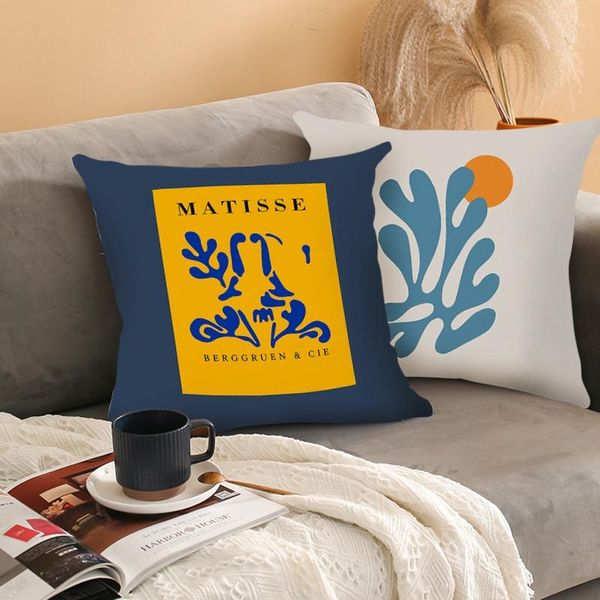 

pillow case nordic abstract printed pillowcase geometric sofa throw cases bed chair breathable cushion covers home car decor