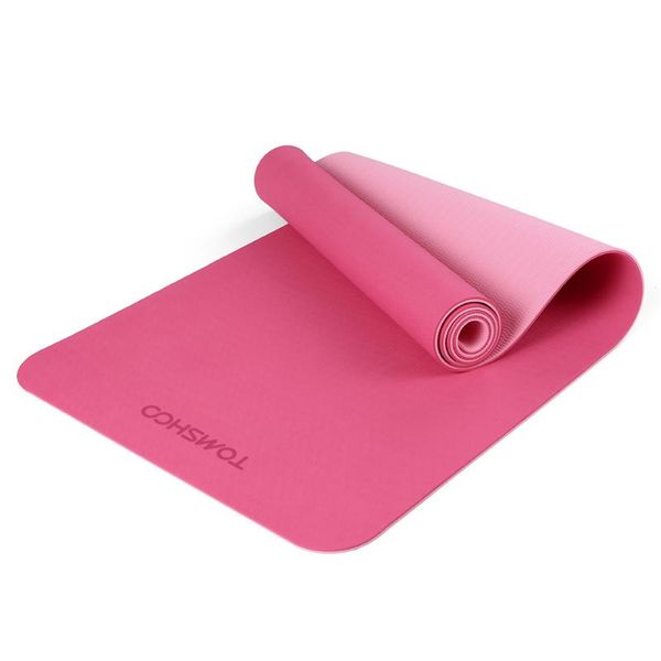 

8mm yoga mat portable double dual-colored thicken sports anti-slip exercise for fitness workouts mats