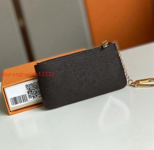 

key ring credit card holder coin purse luxury designers mini wallet bag leather handbag, Red;black