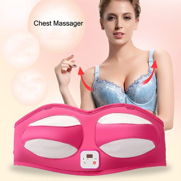 

chest breast massage tool health products enhancer grow bigger magic vibrating bra infrared electric body massagers