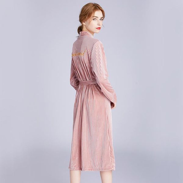 

women's sleepwear ms robe velvet the embroidery bridesmaid cardigan sleeve length(cm) dresses length sexually suggestive fabric type ma, Black;red