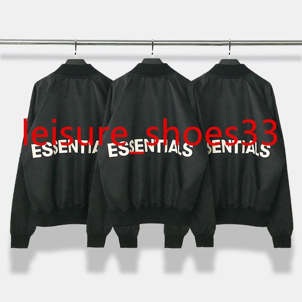 

2021 men's jackets baseball coat casual outfit long sleeve windbreaker spring autumn warm coats man woman street style quality, Black;brown